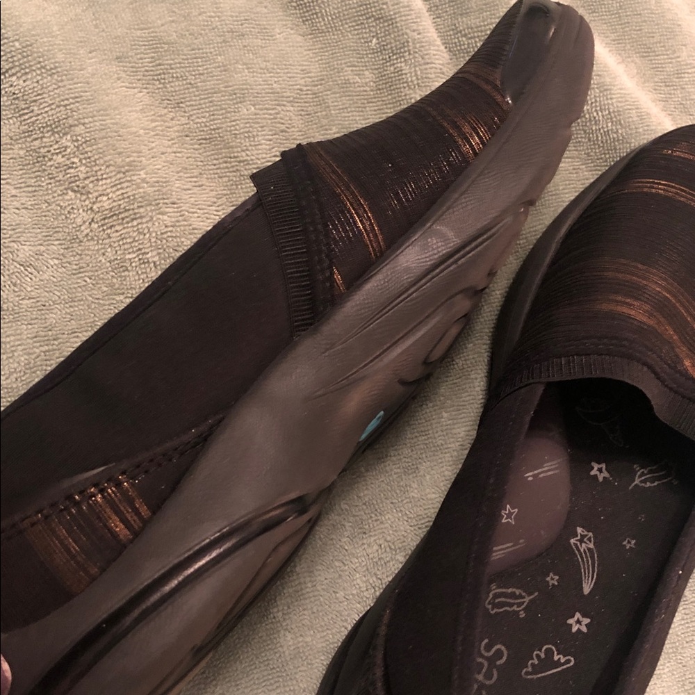 Bzees Lollipop copper/black slip on shoes size 8 - Picture 2 of 7